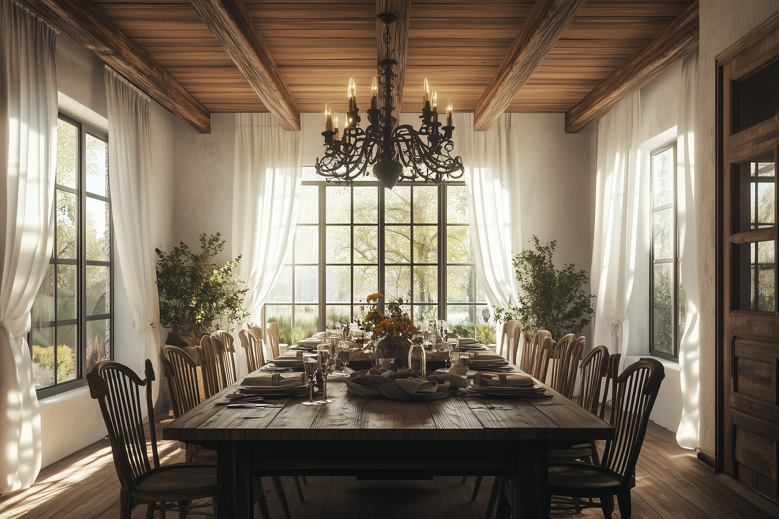 Modern Farm Dining 1