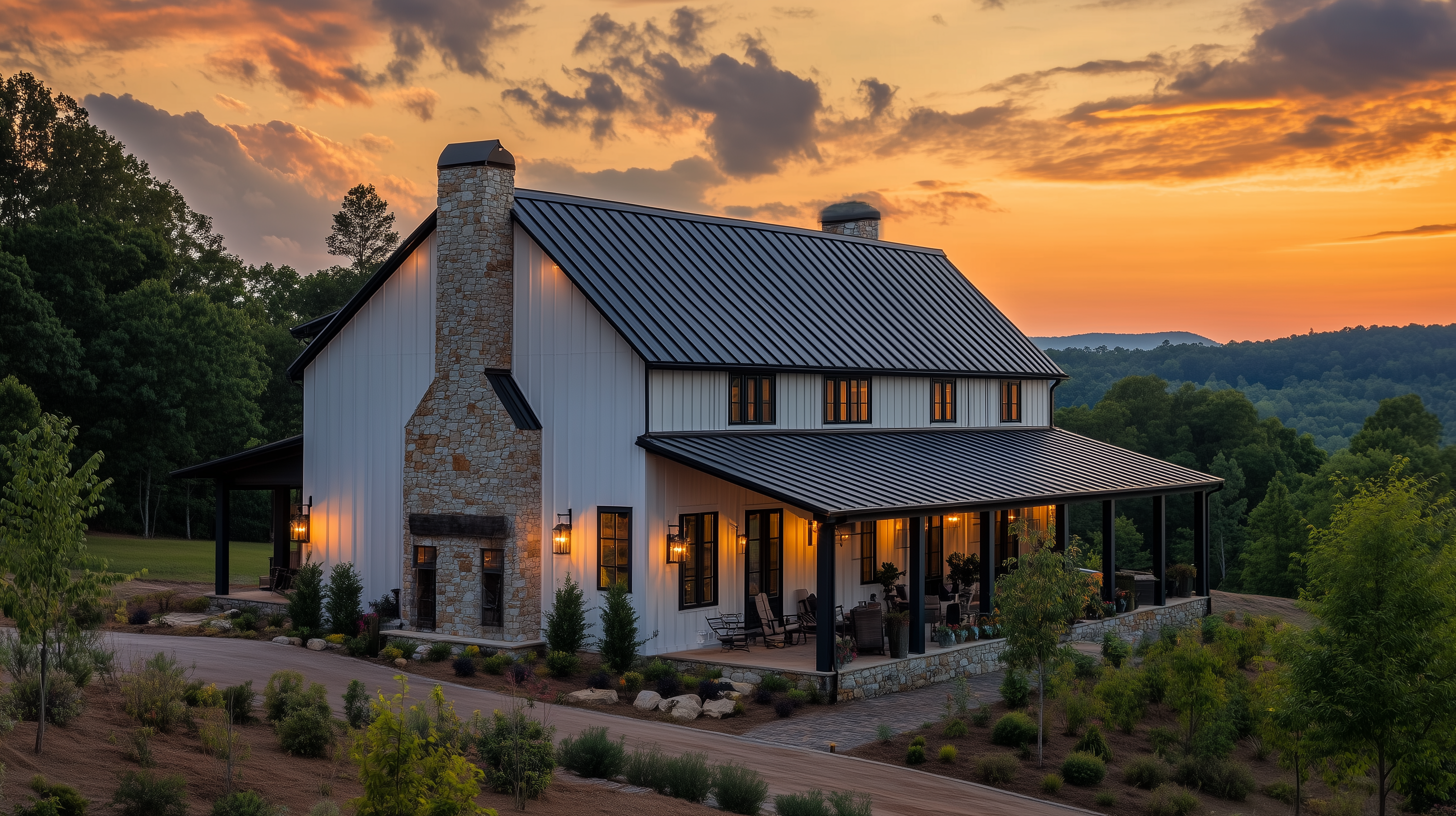 Modern Farm Exterior 6